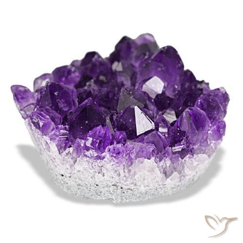 77,59 ctw natürlicher violetter Amethystdruse, Fantasieschliff, Lichtundurchlässig