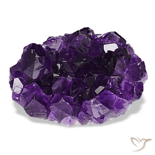 52,25 ctw natürlicher violetter Amethystdruse, Fantasieschliff, Lichtundurchlässig