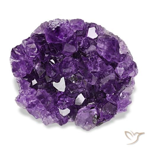 50.51ct Violetter Amethystdruse, Fantasie, Lichtundurchlässig