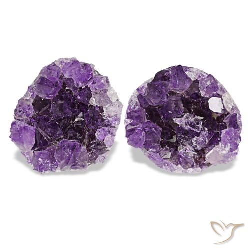16.88ctw Violetter Amethystdruse, Fantasie, Lichtundurchlässig