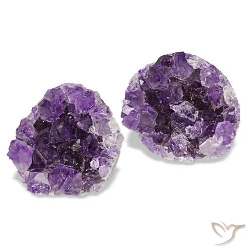16,88 ct natürliche violetter Amethystdruse-Edelsteine, Fantasieschliff, Lichtundurchlässig