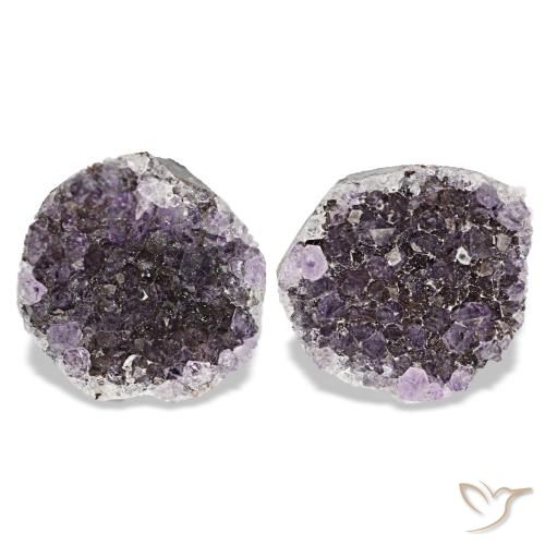 14.43ctw Violetter Amethystdruse, Fantasie, Lichtundurchlässig