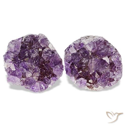 17.81ctw Violetter Amethystdruse, Fantasie, Lichtundurchlässig