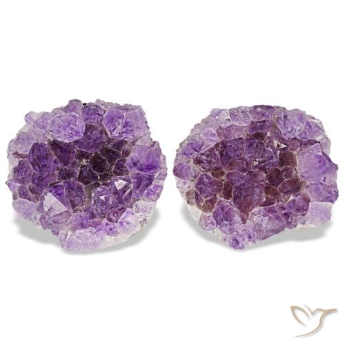 23.31ctw Violetter Amethystdruse, Fantasie, Lichtundurchlässig