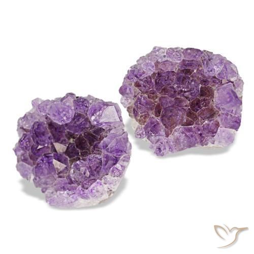 23,31 ct natürliche violetter Amethystdruse-Edelsteine, Fantasieschliff, Lichtundurchlässig