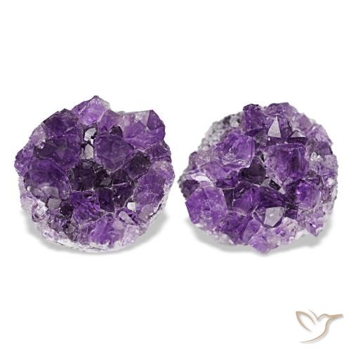 15.65ctw Violetter Amethystdruse, Fantasie, Lichtundurchlässig