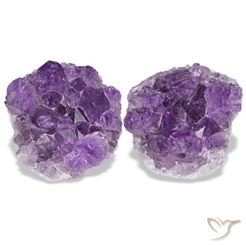 14.77ctw Violetter Amethystdruse, Fantasie, Lichtundurchlässig