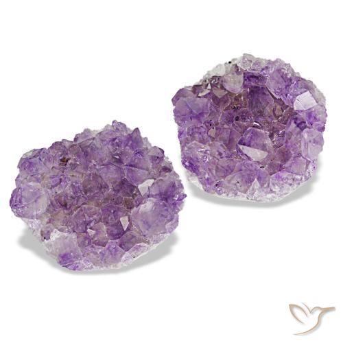 15,30 ct natürliche violetter Amethystdruse-Edelsteine, Fantasieschliff, Lichtundurchlässig