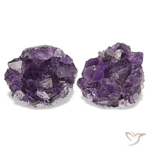 23.60ctw Violetter Amethystdruse, Fantasie, Lichtundurchlässig