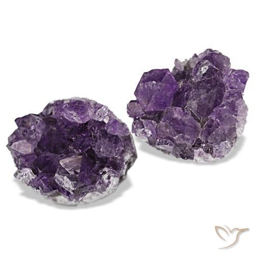 23,60 ct natürliche violetter Amethystdruse-Edelsteine, Fantasieschliff, Lichtundurchlässig