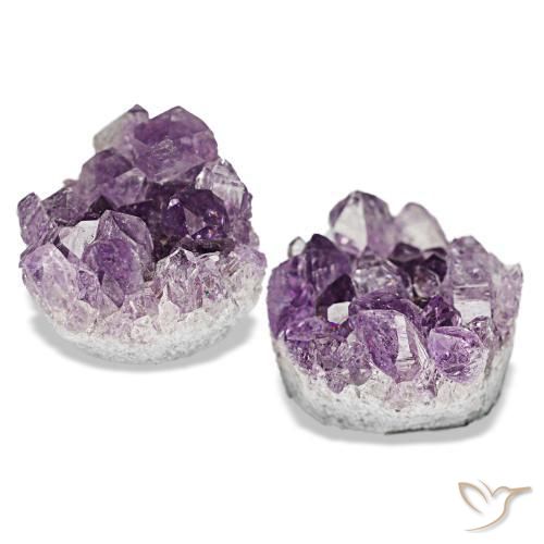 16,00 ct natürliche violetter Amethystdruse-Edelsteine, Fantasieschliff, Lichtundurchlässig