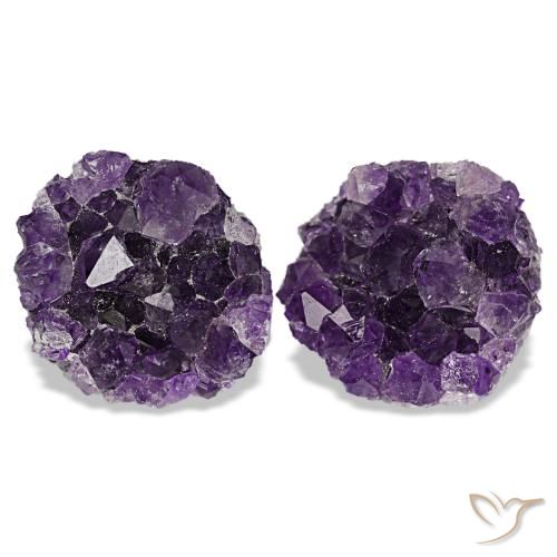 20.85ctw Violetter Amethystdruse, Fantasie, Lichtundurchlässig