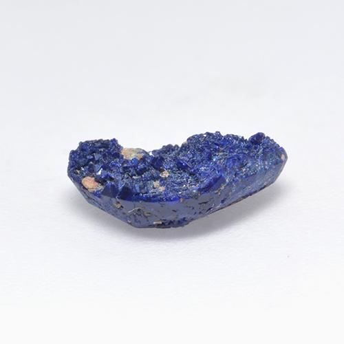 9,17 ctw natürlicher Tiefes Marineblau Druzy Azurit, Ausgefallene Form, Lichtundurchlässig