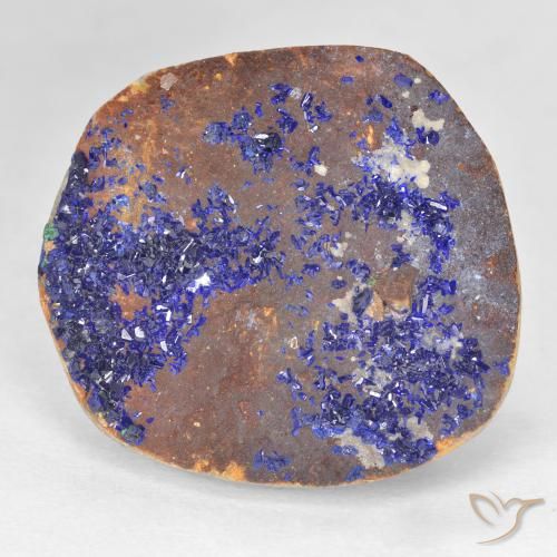 19.67ct Natürlicher Tiefes Marineblau Druzy Azurit, Fantasie, Lichtundurchlässig