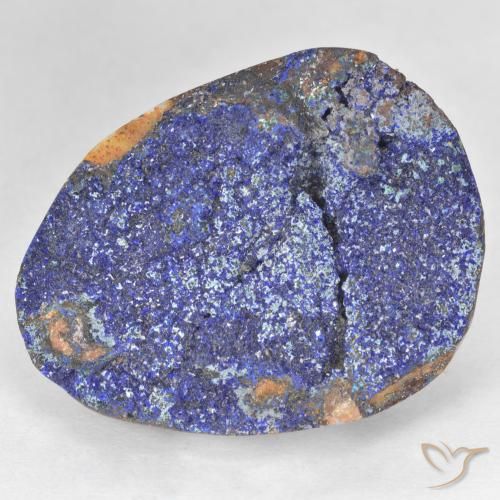 25.88ct Natürlicher Tiefes Marineblau Druzy Azurit, Fantasie, Lichtundurchlässig