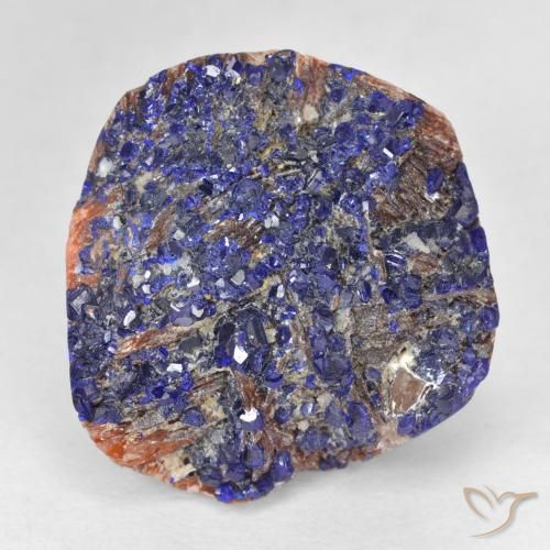 23.14ct Natürlicher Tiefes Marineblau Druzy Azurit, Fantasie, Lichtundurchlässig