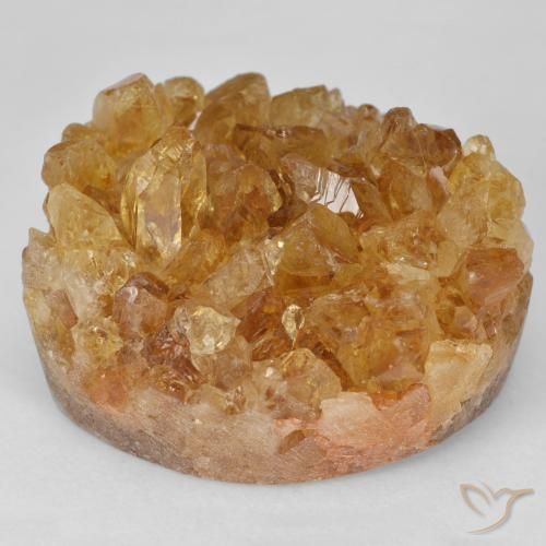 64.51ct Natürlicher gold-braun Druzy Citrin, Fantasie, Lichtundurchlässig