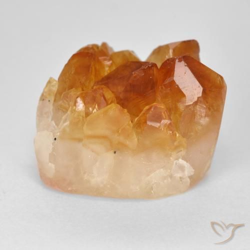 9,17 ctw natürlicher orange-braun Druzy Citrin, Fantasie, Lichtundurchlässig