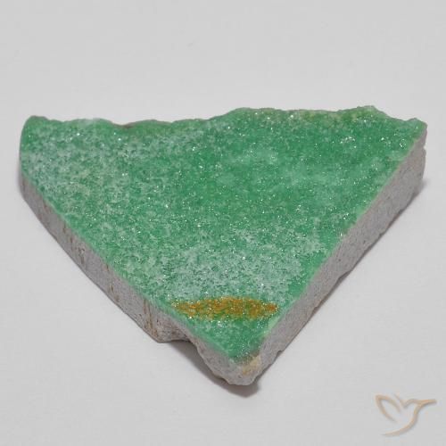 9,17 ctw natürlicher mintgrün Druzy Variscit, Trillion, Lichtundurchlässig