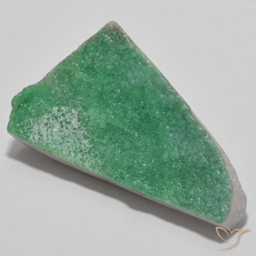 9,17 ctw natürlicher Grün Druzy Variscit, Fantasie, Lichtundurchlässig