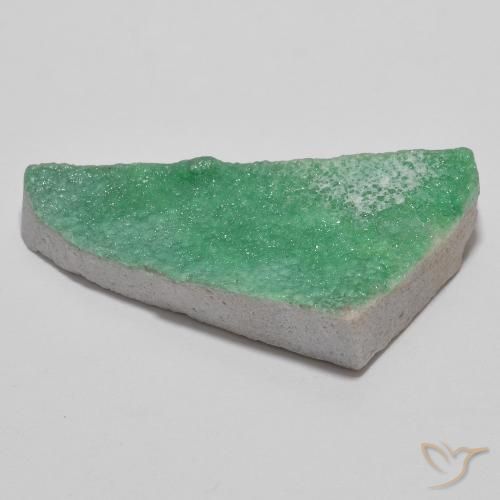 9,17 ctw natürlicher Grün Druzy Variscit, Fantasie, Lichtundurchlässig