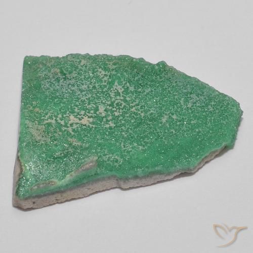 9,17 ctw natürlicher Mittelgrün Druzy Variscit, Fantasie, Lichtundurchlässig