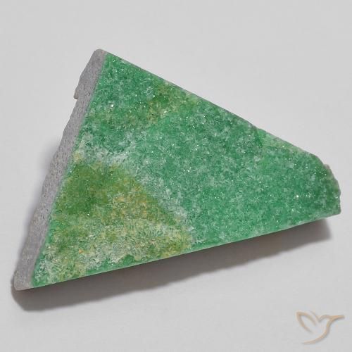 9,17 ctw natürlicher mintgrün Druzy Variscit, Fantasie, Lichtundurchlässig