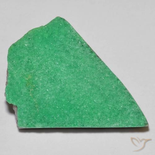 9,17 ctw natürlicher Mittelgrün Druzy Variscit, Fantasie, Lichtundurchlässig