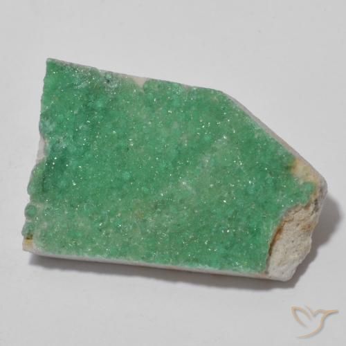 9,17 ctw natürlicher Mittelgrün Druzy Variscit, Fantasie, Lichtundurchlässig