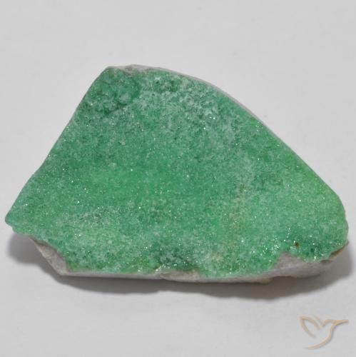 12.31ct Natürlicher Mittelgrün Druzy Variscit, Fantasie, Lichtundurchlässig
