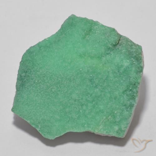12.50ct Natürlicher mintgrün Druzy Variscit, Fantasie, Lichtundurchlässig