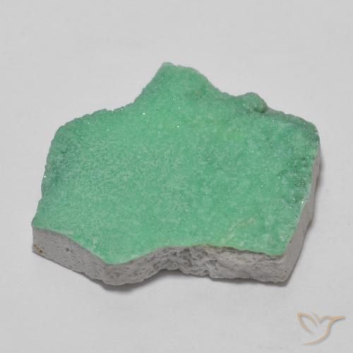9,17 ctw natürlicher mintgrün Druzy Variscit, Fantasie, Lichtundurchlässig