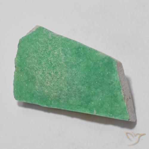 9,17 ctw natürlicher mintgrün Druzy Variscit, Fantasie, Lichtundurchlässig