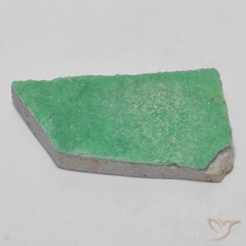 9,17 ctw natürlicher mintgrün Druzy Variscit, Fantasie, Lichtundurchlässig