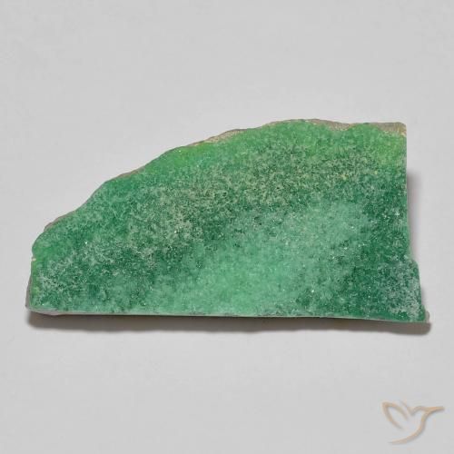 21.19ct Natürlicher Mittelgrün Druzy Variscit, Fantasie, Lichtundurchlässig