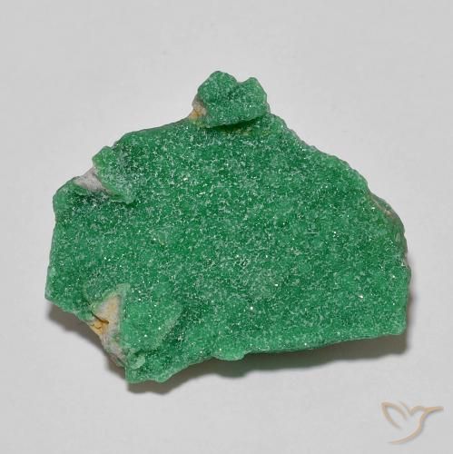 9,17 ctw natürlicher Mittelgrün Druzy Variscit, Fantasie, Lichtundurchlässig