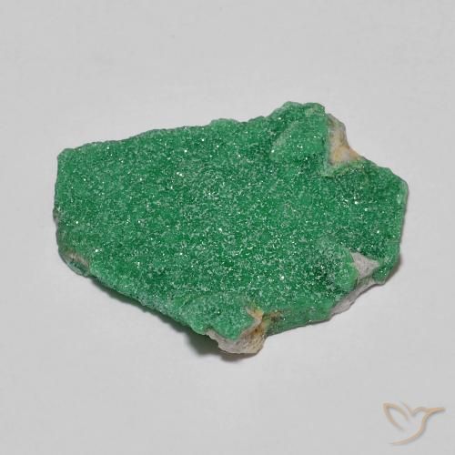 9,17 ctw natürlicher Mittelgrün Druzy Variscit, Fantasie, Lichtundurchlässig
