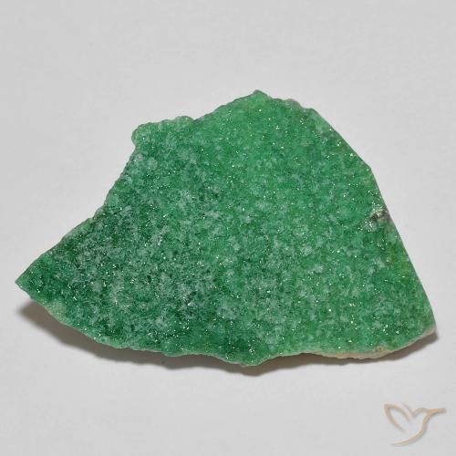 16.09ct Natürlicher Klee Grün Druzy Variscit, Fantasie, Lichtundurchlässig