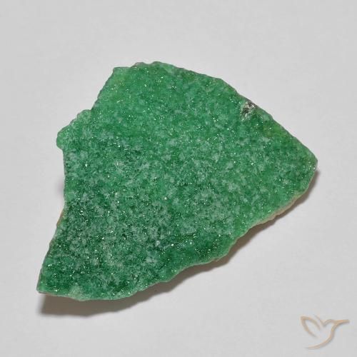 9,17 ctw natürlicher Klee Grün Druzy Variscit, Fantasie, Lichtundurchlässig