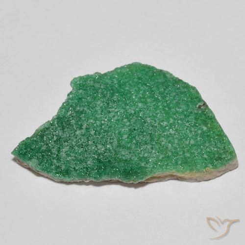 9,17 ctw natürlicher Klee Grün Druzy Variscit, Fantasie, Lichtundurchlässig