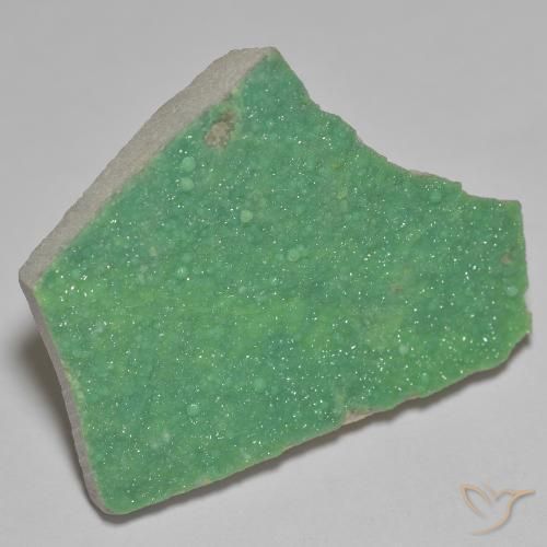 9,17 ctw natürlicher hellgrün Druzy Variscit, Fantasie, Lichtundurchlässig