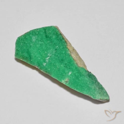 12.10ct Natürlicher hellgrün Druzy Variscit, Fantasie, Lichtundurchlässig