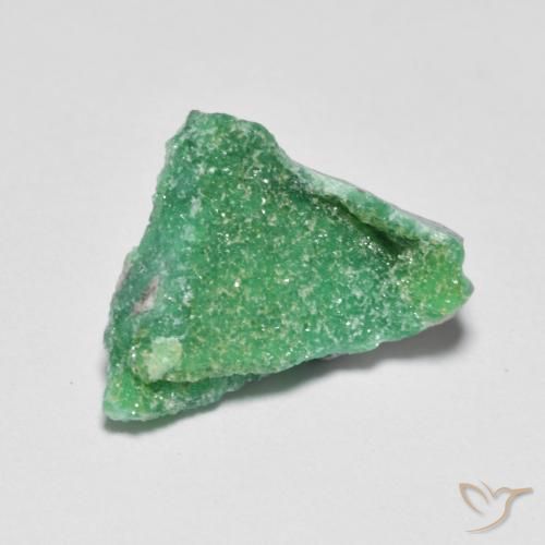 3.20ct Natürlicher Mittelgrün Druzy Variscit, Fantasie, Lichtundurchlässig
