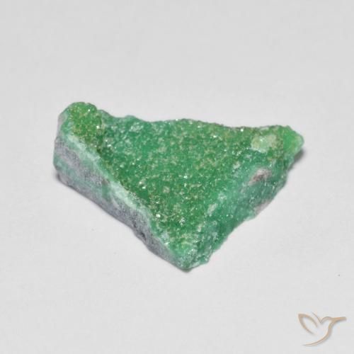 9,17 ctw natürlicher Mittelgrün Druzy Variscit, Fantasie, Lichtundurchlässig