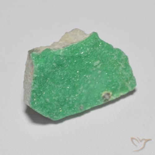 5.60ct Natürlicher gelblich-grün Druzy Variscit, Fantasie, Lichtundurchlässig