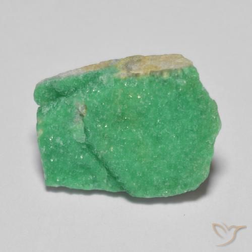 5.44ct Natürlicher mintgrün Druzy Variscit, Fantasie, Lichtundurchlässig