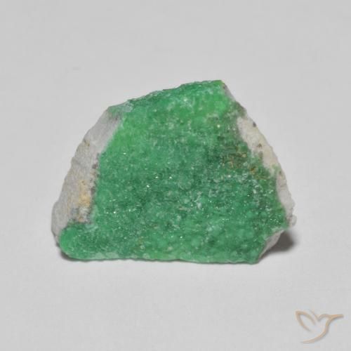 9,17 ctw natürlicher Mittelgrün Druzy Variscit, Fantasie, Lichtundurchlässig