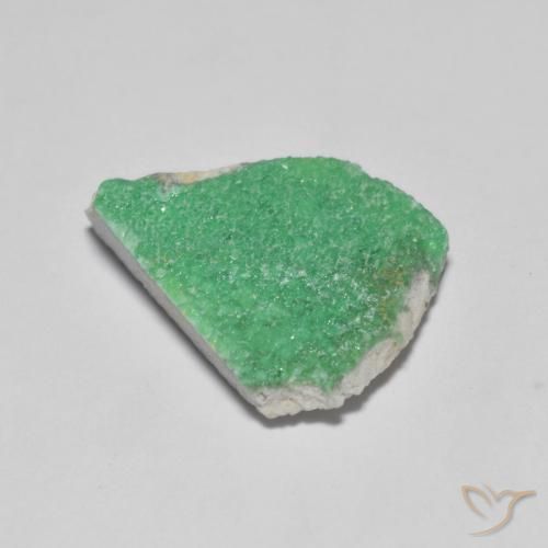 9,17 ctw natürlicher Mittelgrün Druzy Variscit, Fantasie, Lichtundurchlässig