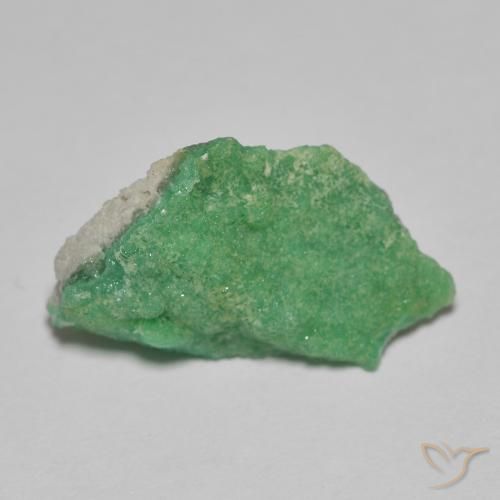 4.43ct Natürlicher Mittelgrün Druzy Variscit, Fantasie, Lichtundurchlässig