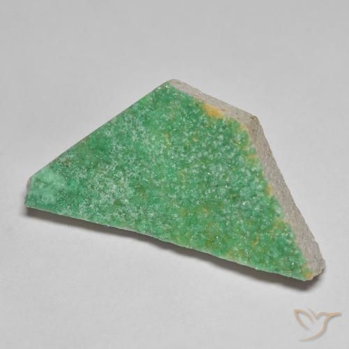 17.22ct Natürlicher Mittelgrün Druzy Variscit, Fantasie, Lichtundurchlässig